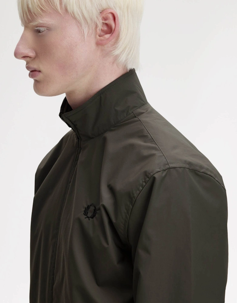 Mens Brentham Jacket - Field Green/Black U70