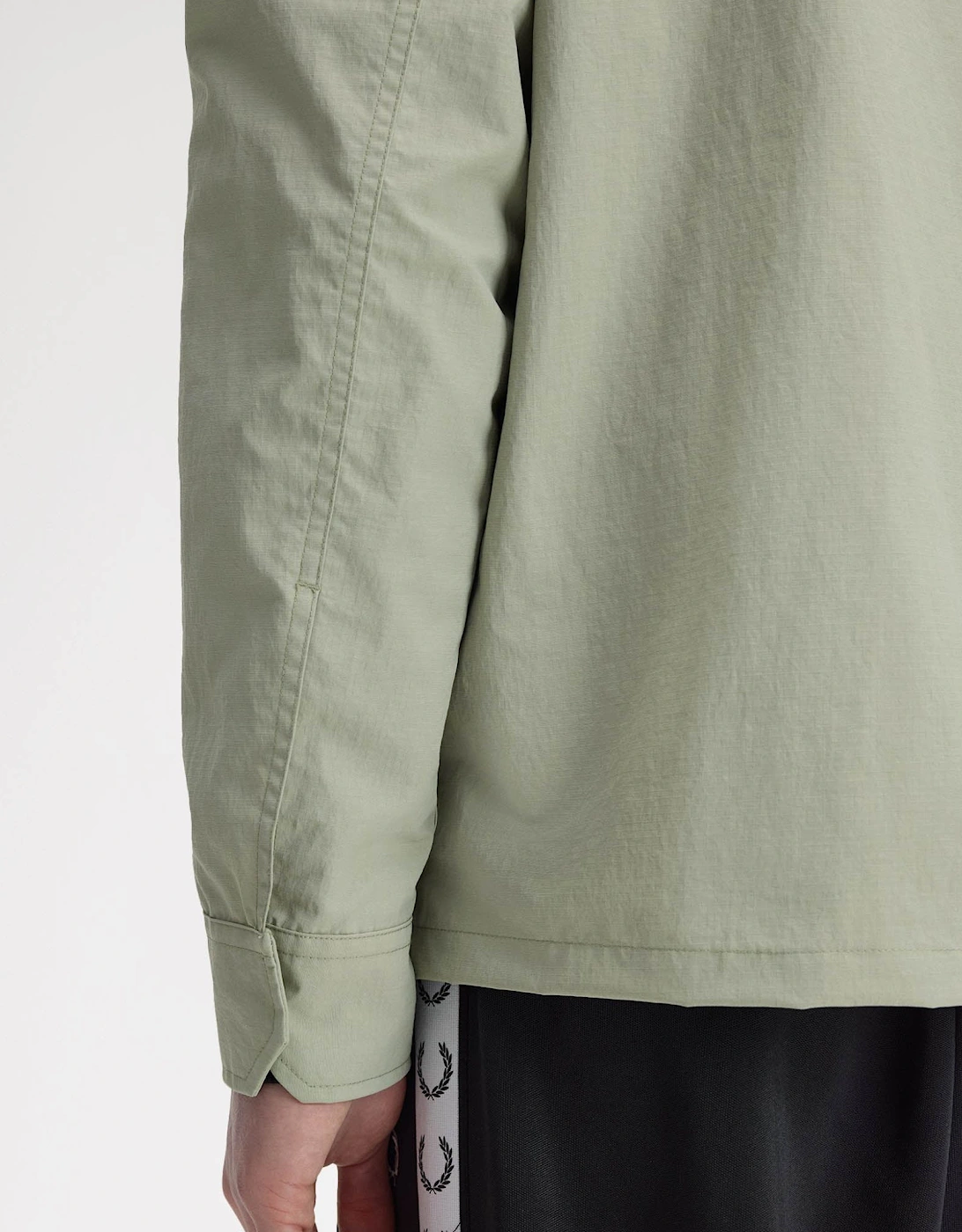 Mens Ripstop Pocket Overshirt - Seagrass M37