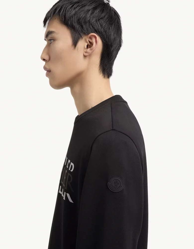 BRANDED COTTON SWEATSHIRT