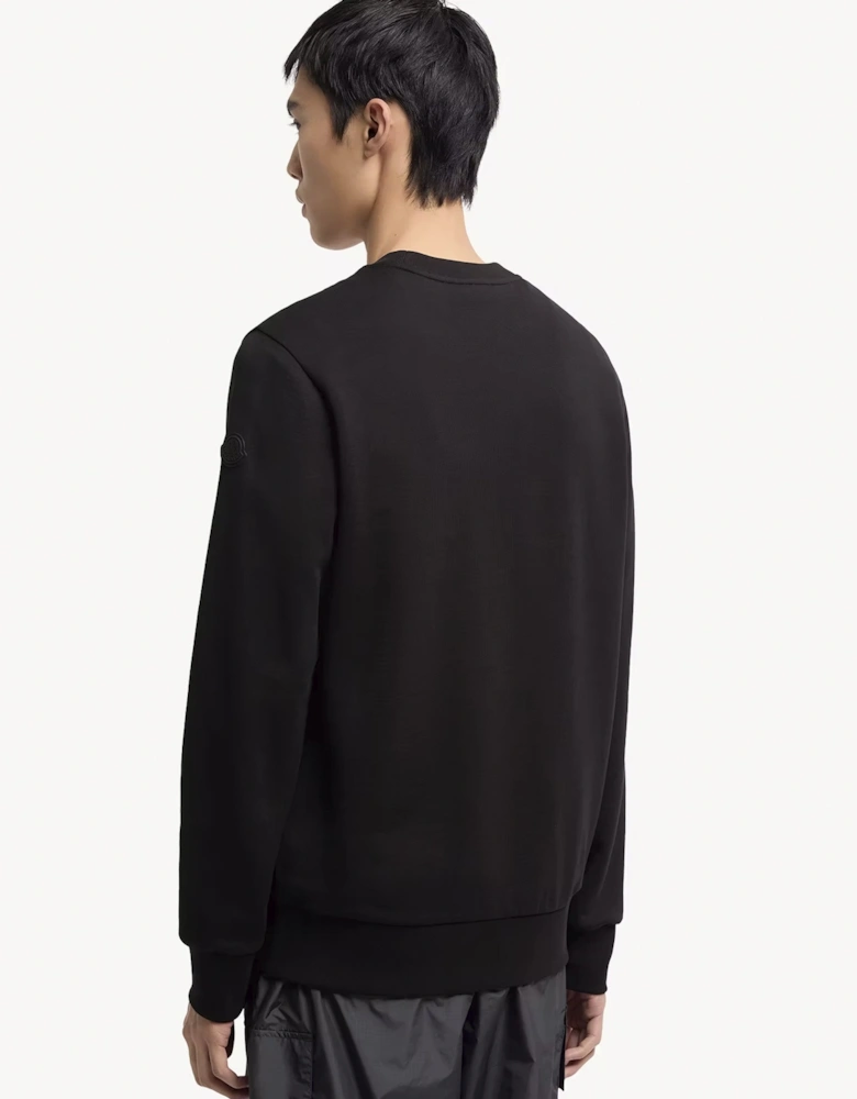 BRANDED COTTON SWEATSHIRT