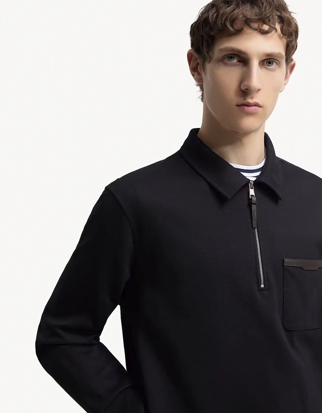 POCKET DETAIL LS POLO