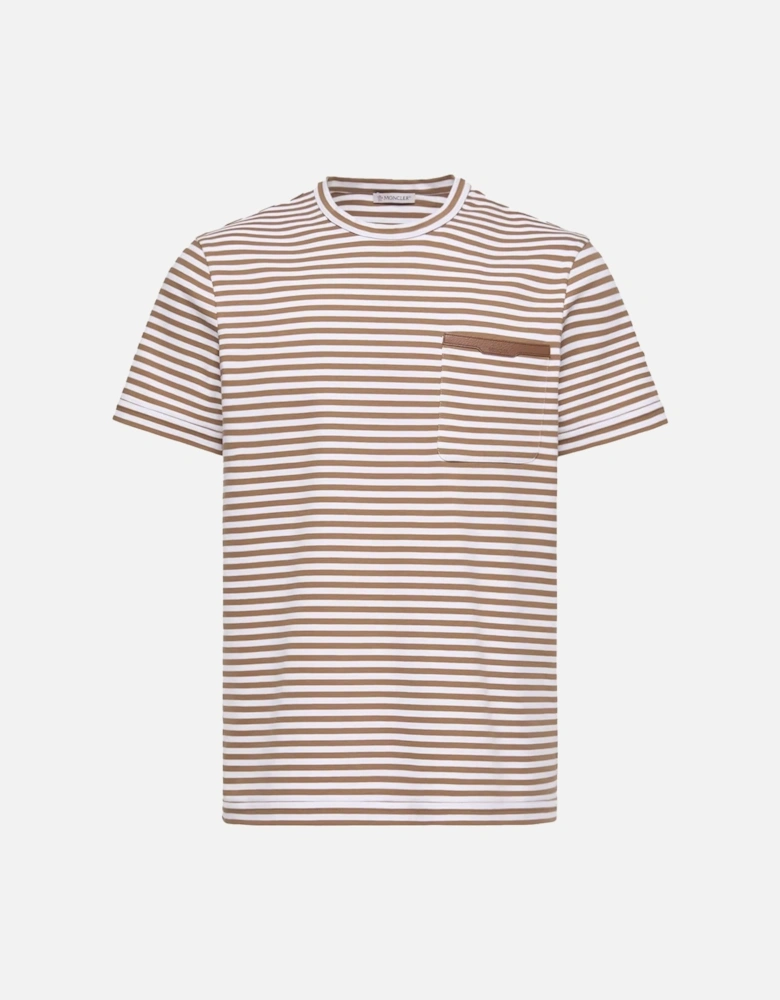POCKET STRIPE T SHIRT