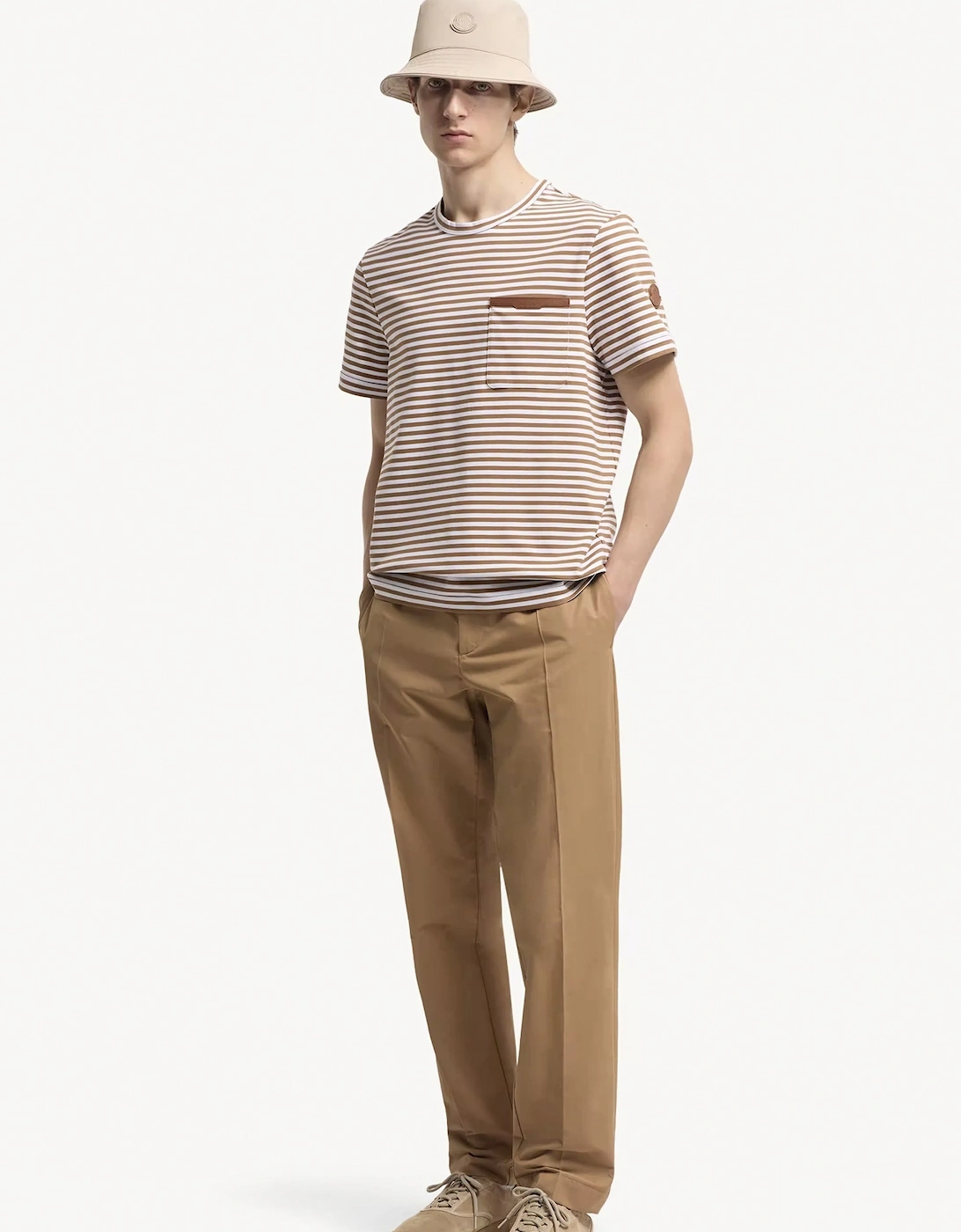 POCKET STRIPE T SHIRT