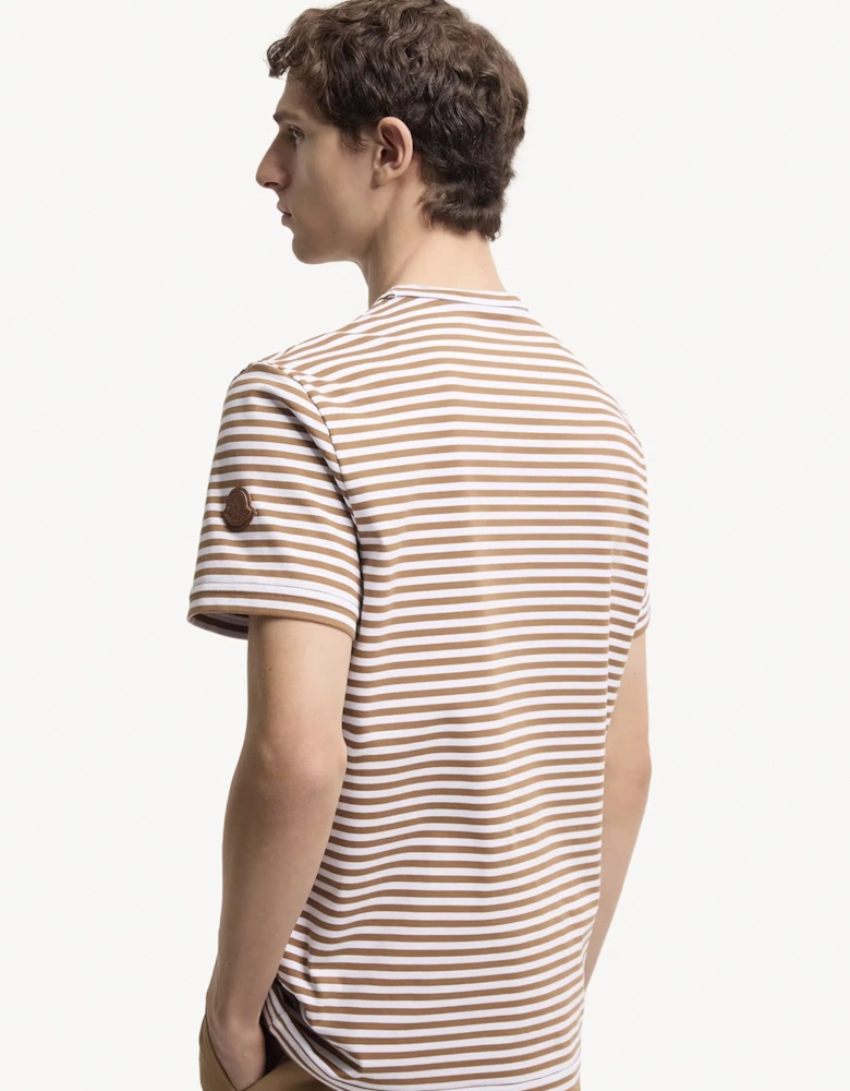 POCKET STRIPE T SHIRT