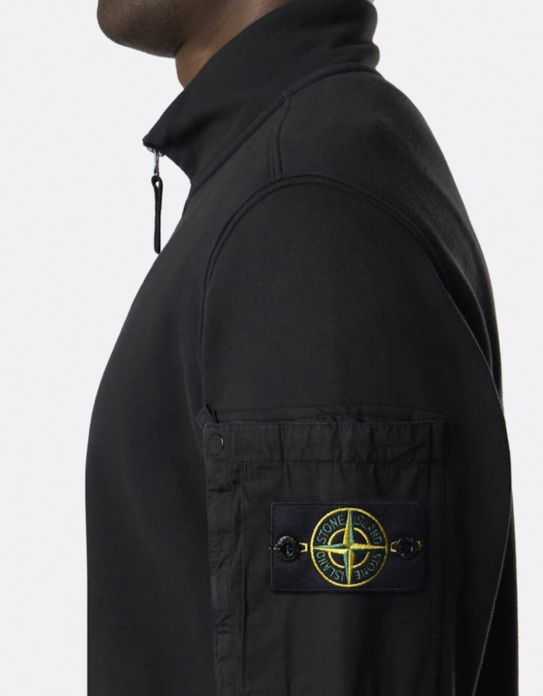 S0410 Zip Sweatshirt Black