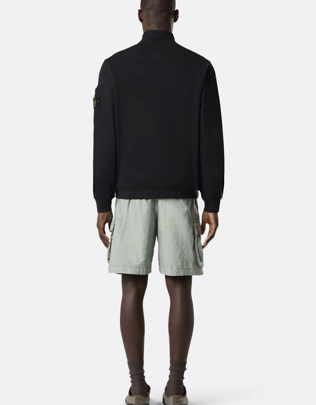 S0410 Zip Sweatshirt Black