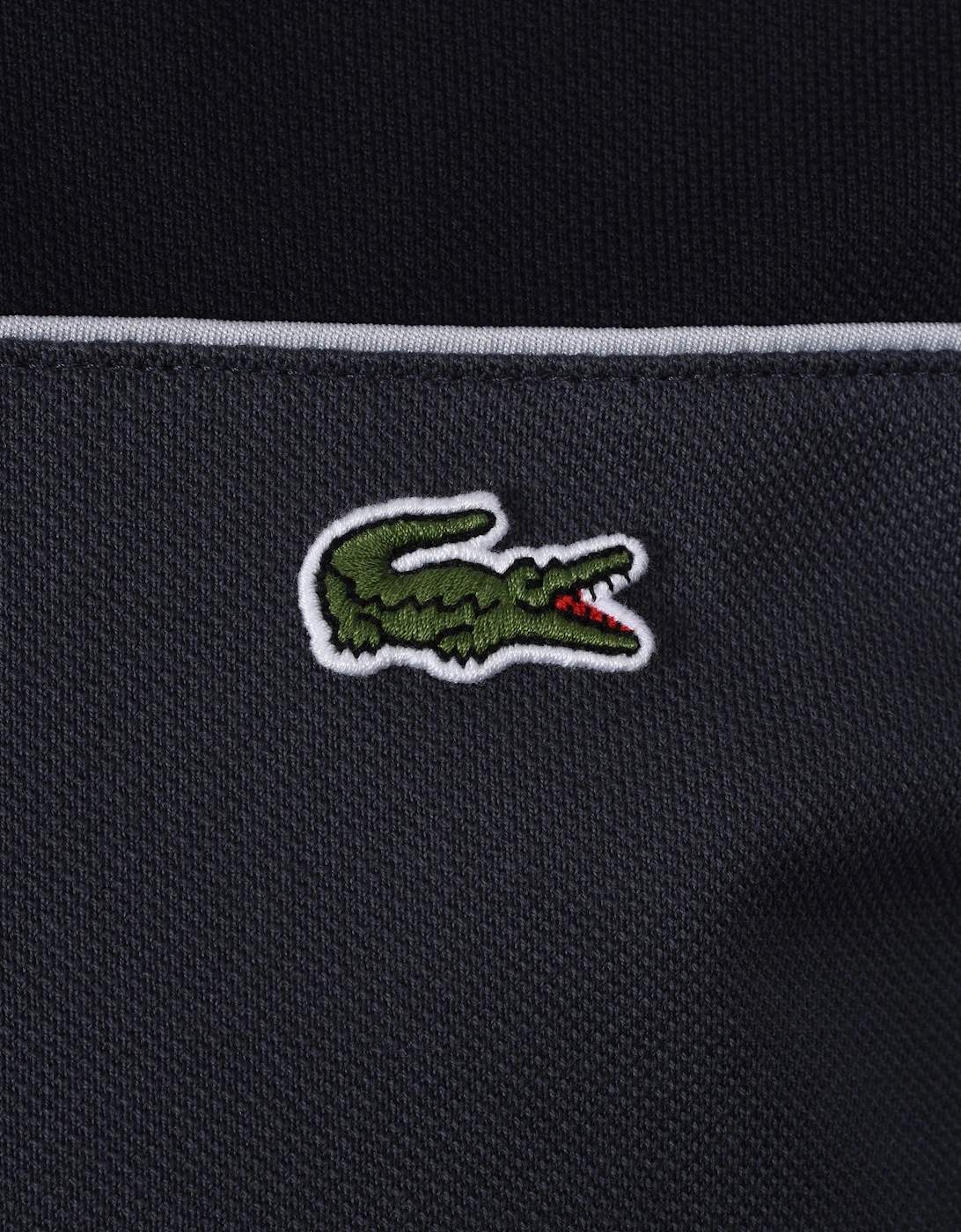 BLOCK COLOUR POLO SHIRT BLACKBIRD/GRAPE