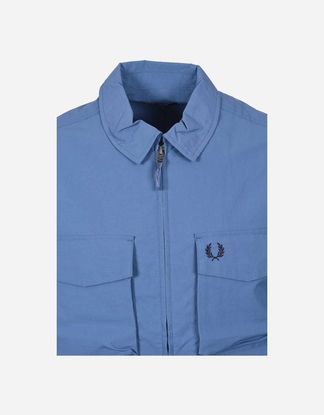 RIPSTOP POCKET OVERSHIRT ACE BLUE