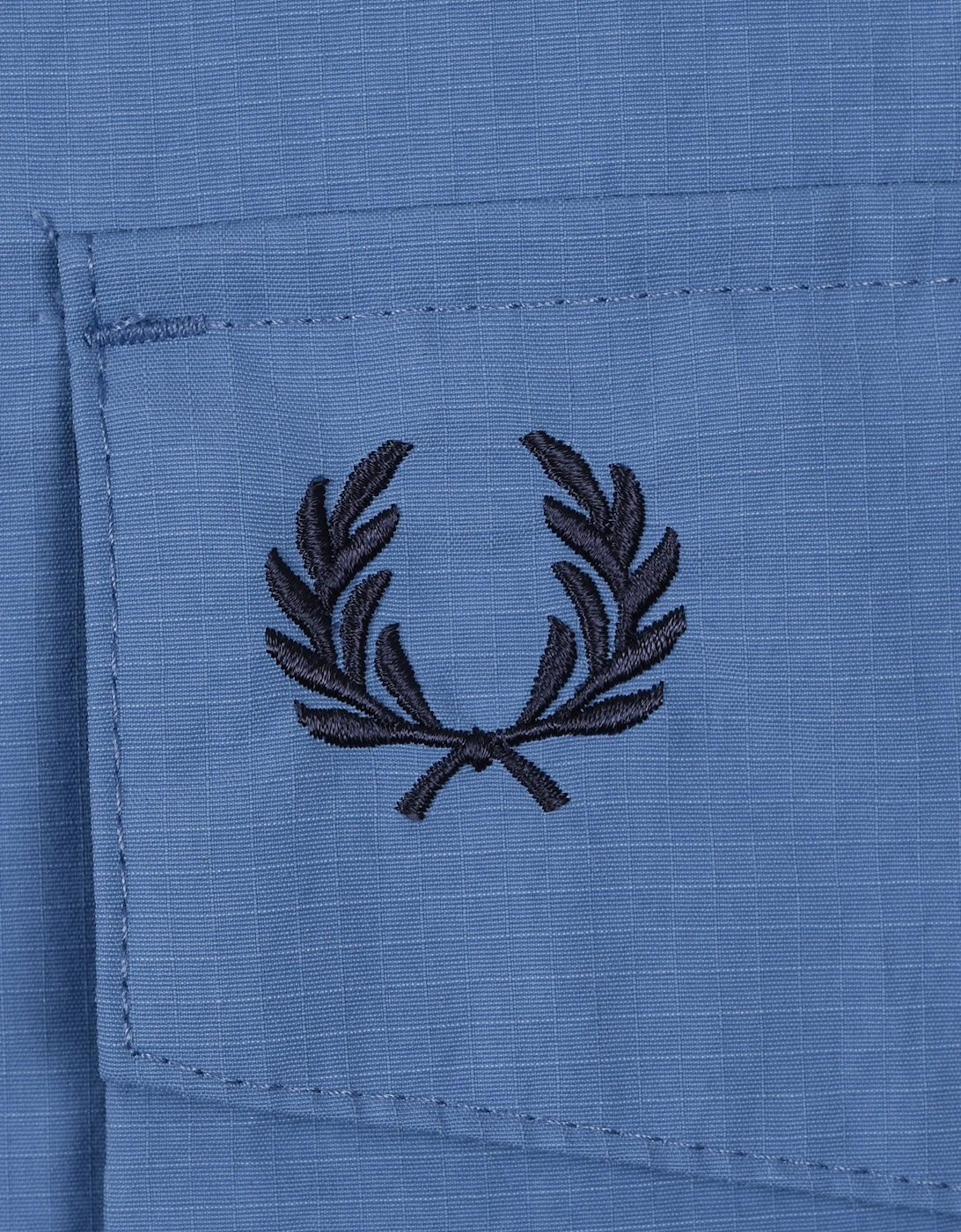 RIPSTOP POCKET OVERSHIRT ACE BLUE