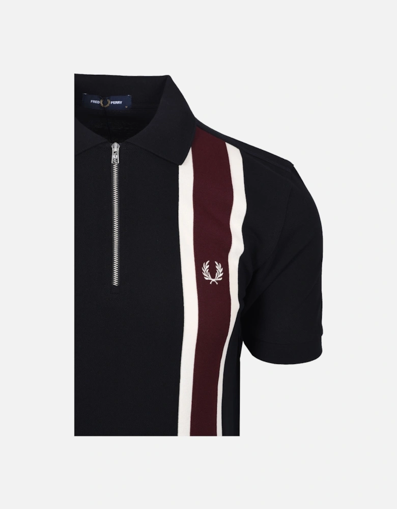 TRAMLINE POLO BLACK