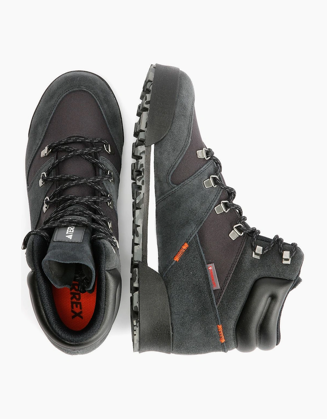 Terrex Snowpitch COLD.RDY Suede Men's Black Hiking Boots