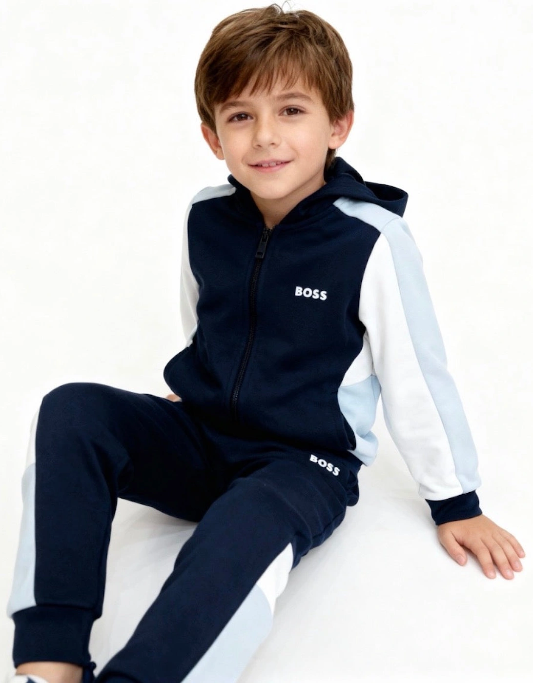 BOSS BOYS NAVY TRACKSUITJ52322/J52290
