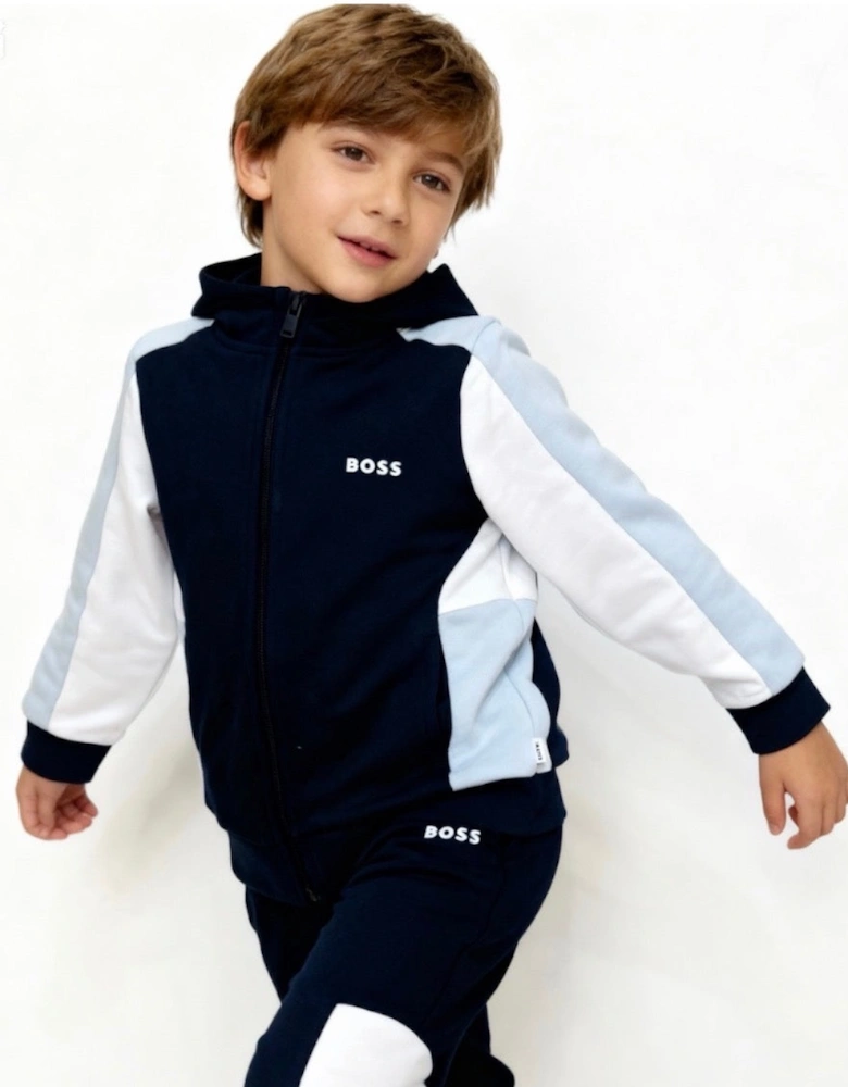 BOSS BOYS NAVY TRACKSUITJ52322/J52290