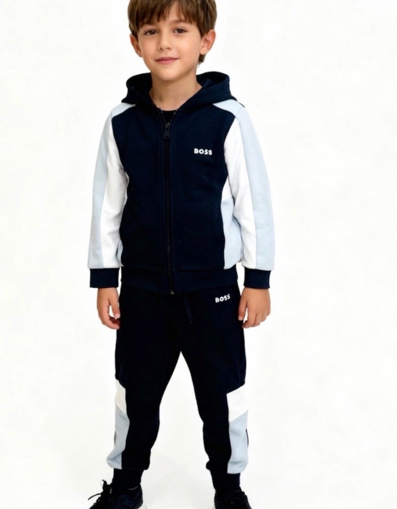 BOSS BOYS NAVY TRACKSUITJ52322/J52290