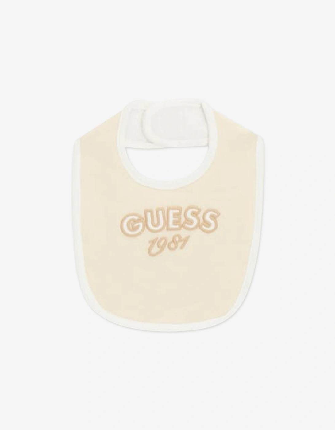 Baby Striped Bodysuit Set in Beige