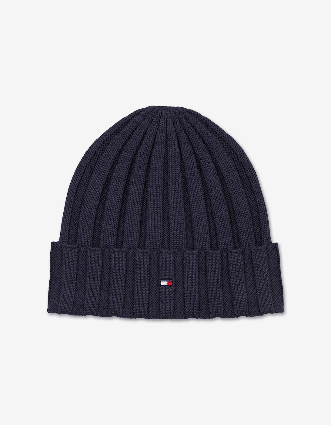 Kids Small Flag Beanie & Scarf Set in Navy