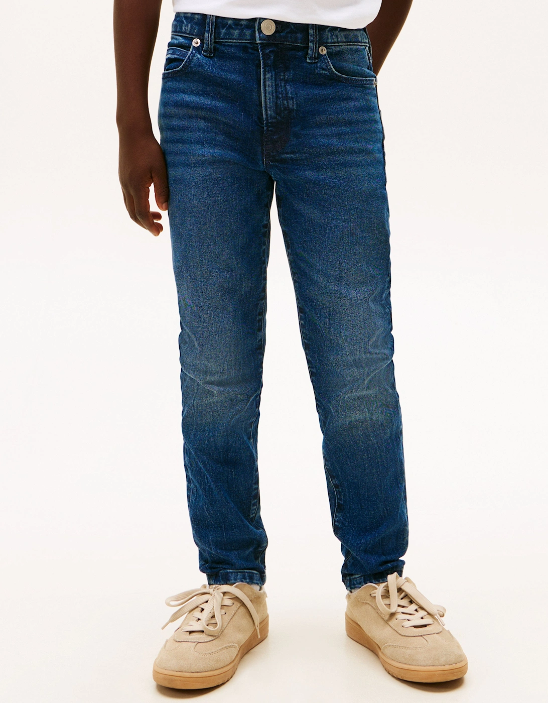 Boys Straight Fit Jeans in Blue