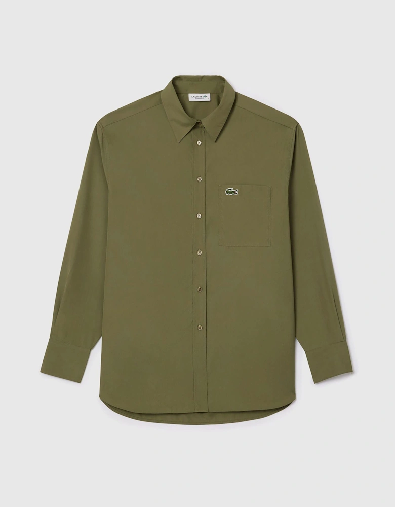 Oversized Poplin Shirt
