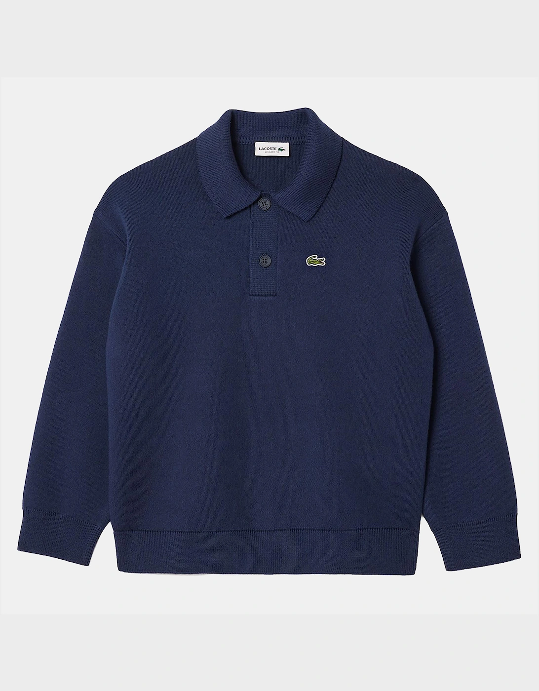 Juniors Long Sleeve Polo Shirt, 4 of 3