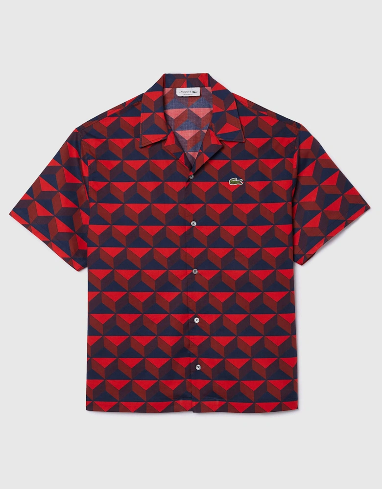 Relaxed-Fit George Print Shirt