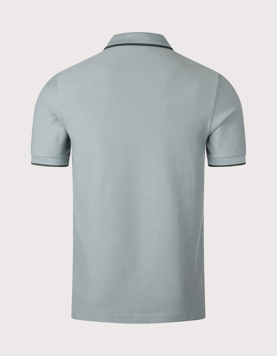 Crepe Piqué Polo Shirt