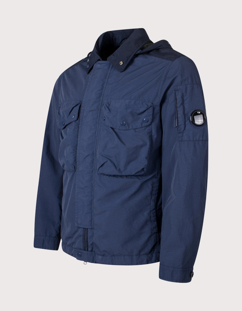 Flatt Nylon Mixed Goggle Overshirt