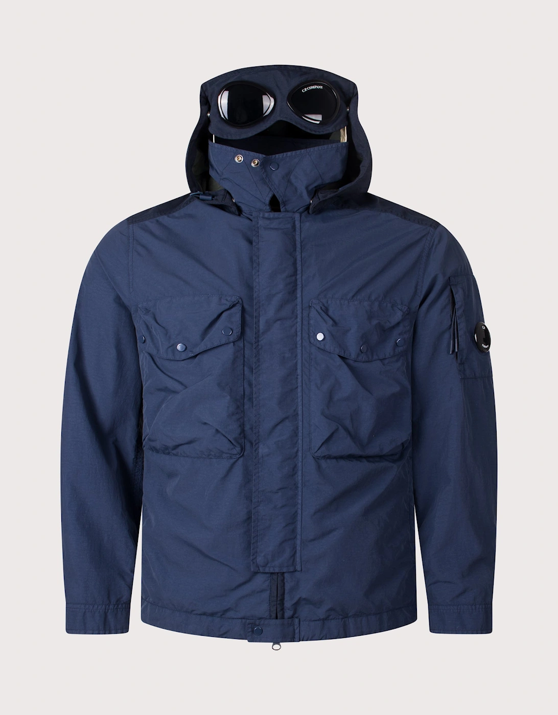 Flatt Nylon Mixed Goggle Overshirt