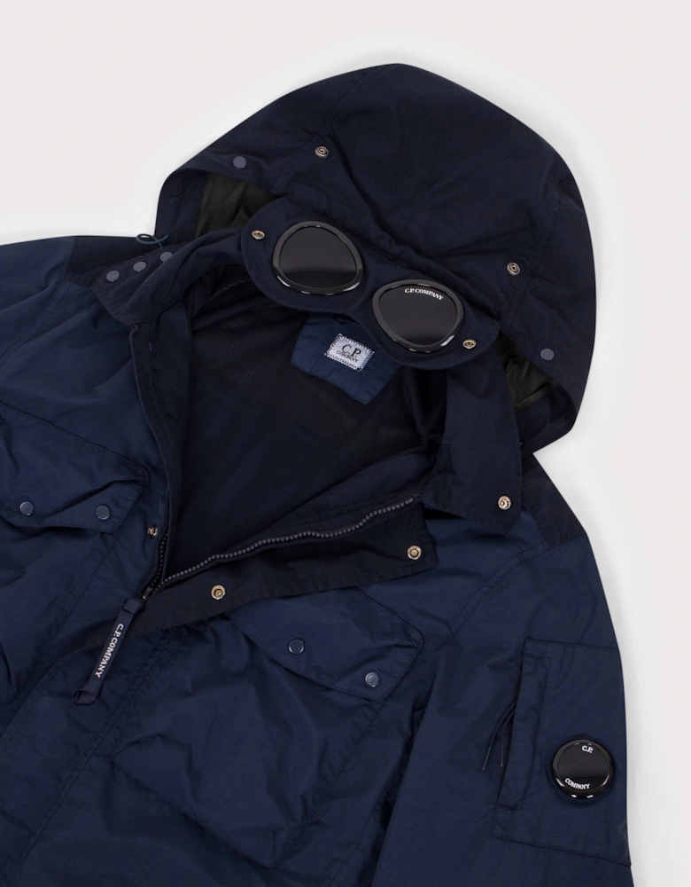 Flatt Nylon Mixed Goggle Overshirt