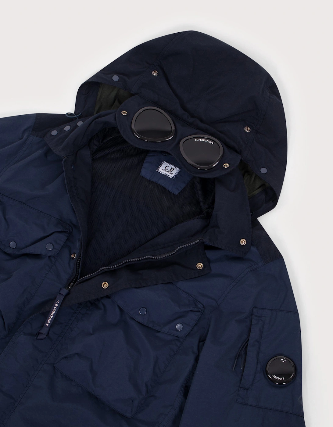 Flatt Nylon Mixed Goggle Overshirt