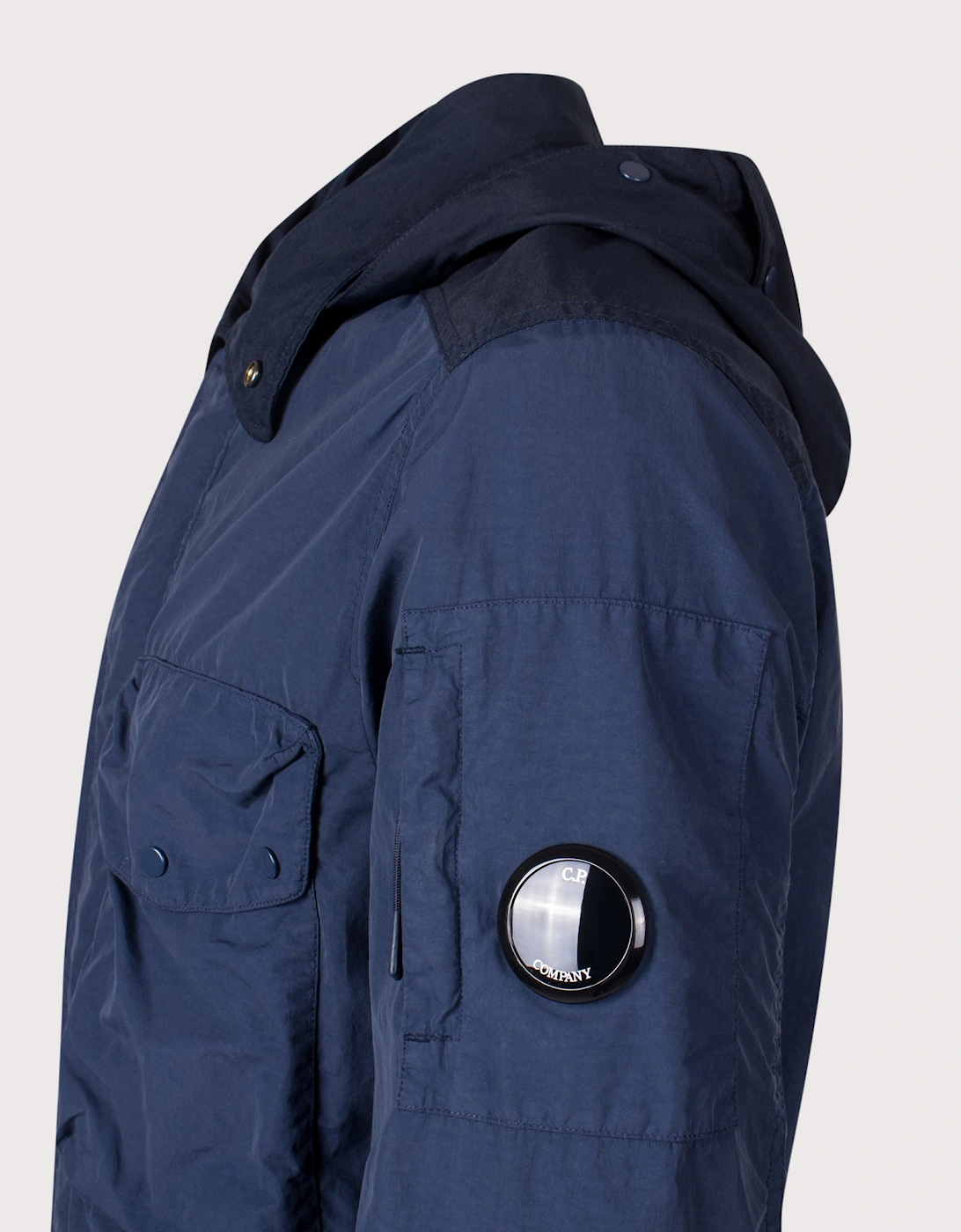 Flatt Nylon Mixed Goggle Overshirt