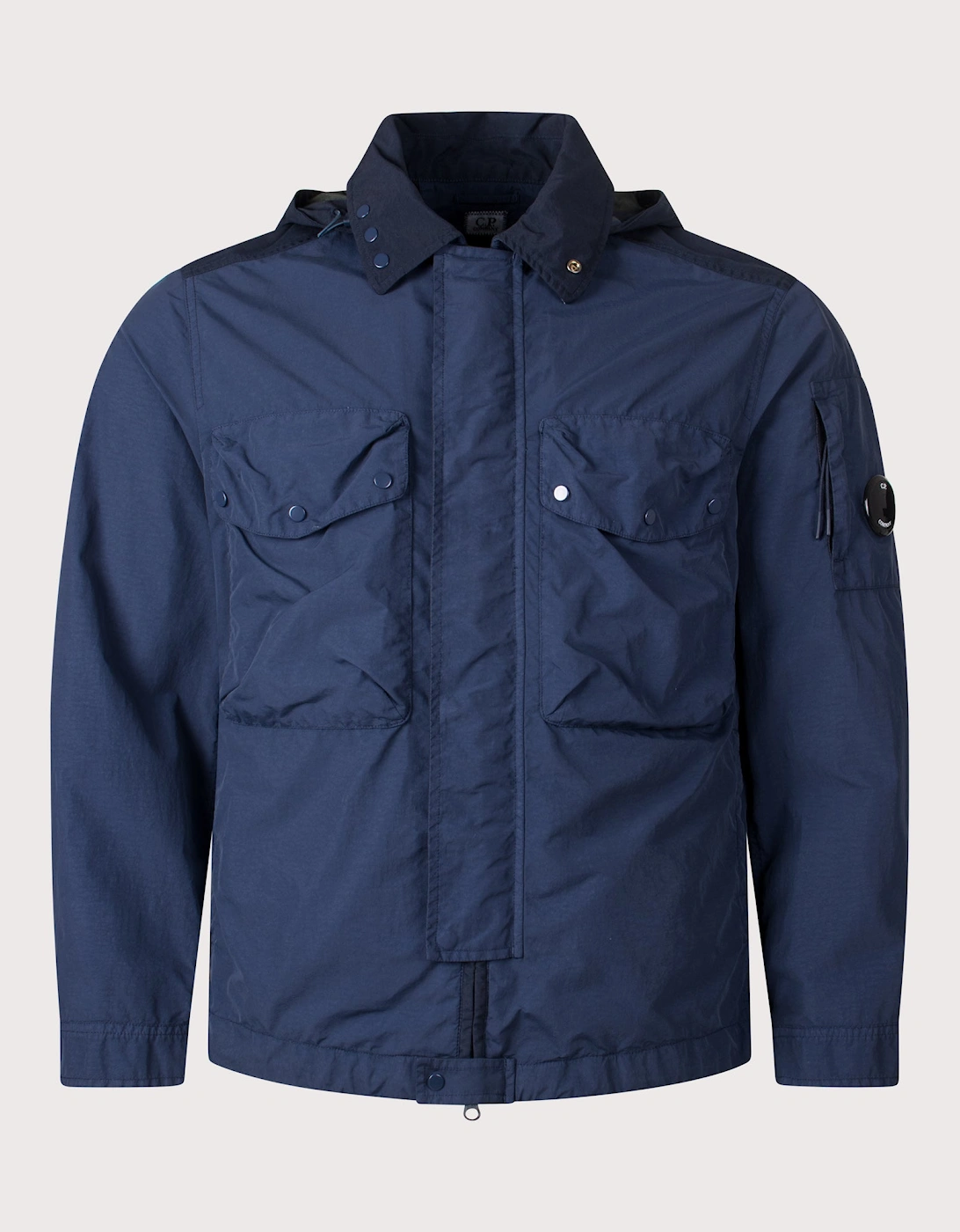 Flatt Nylon Mixed Goggle Overshirt