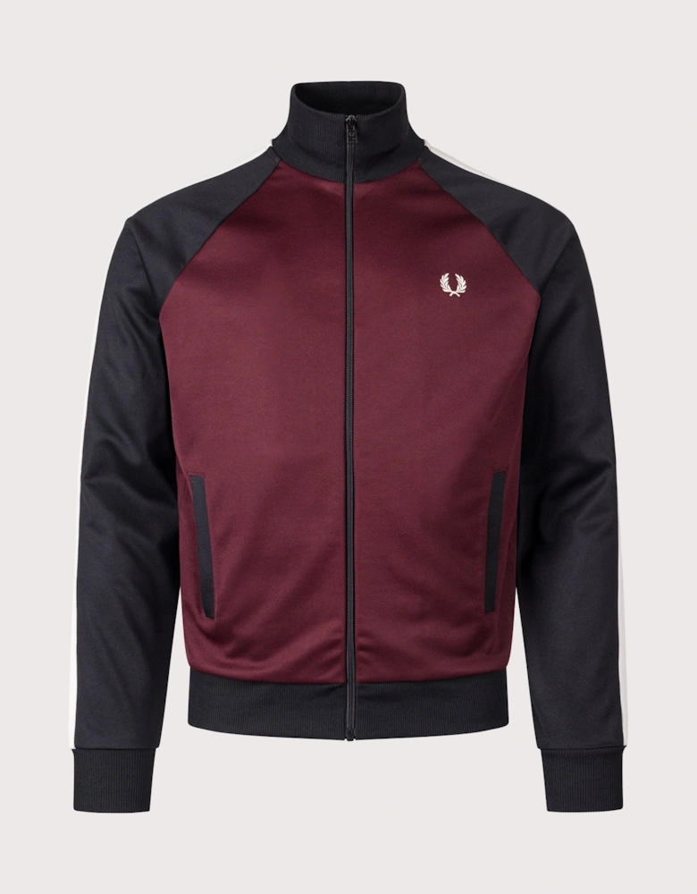Contrast Sleeve Track Jacket