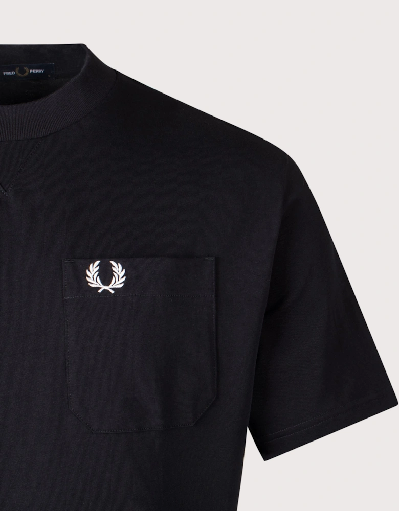Relaxed Fit Pocket Detail T-Shirt