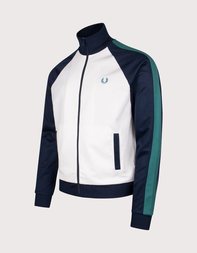 Contrast Sleeve Track Jacket