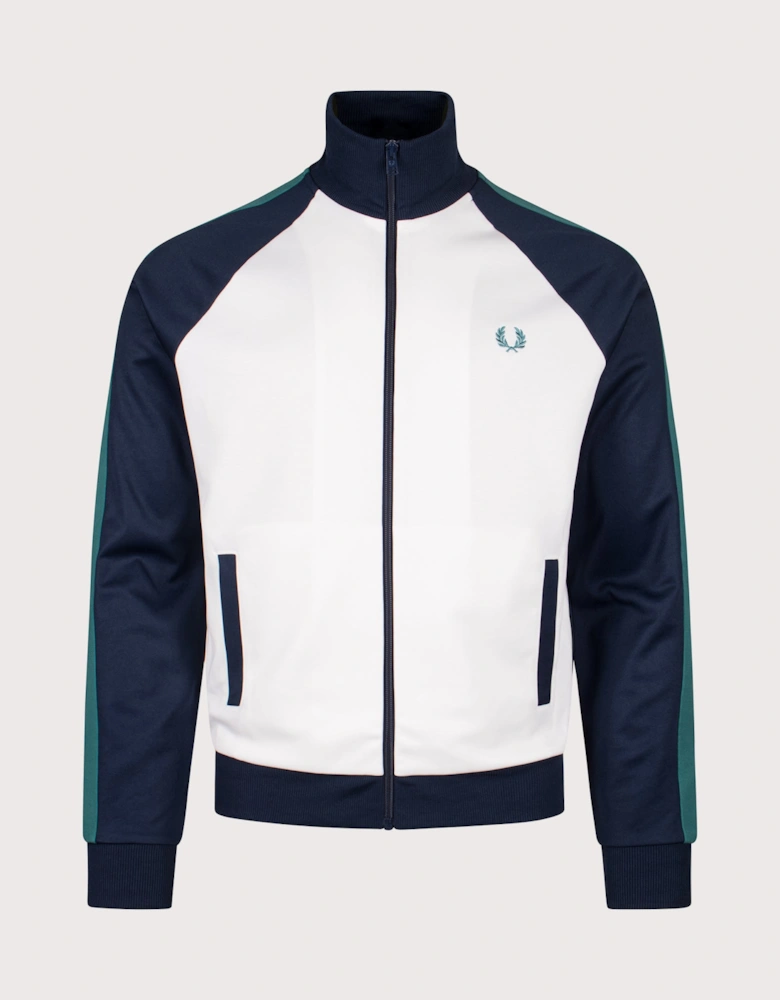 Contrast Sleeve Track Jacket