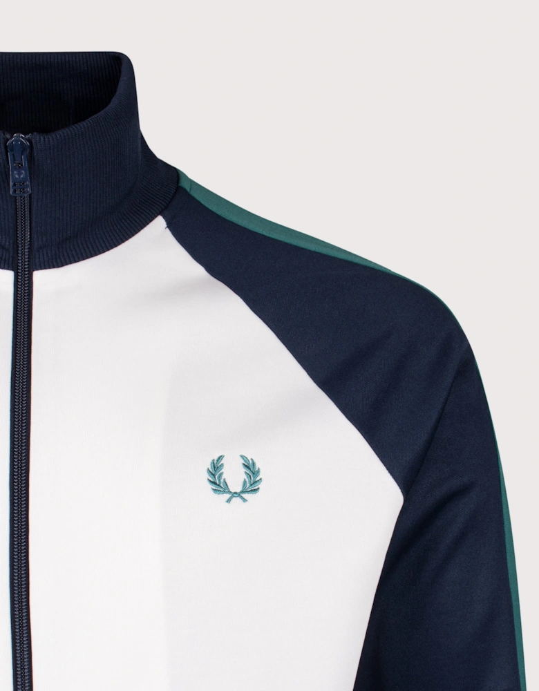 Contrast Sleeve Track Jacket