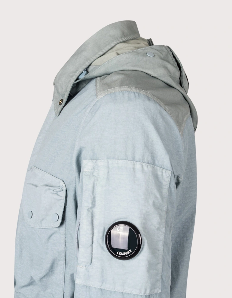 Flatt Nylon Mixed Goggle Overshirt