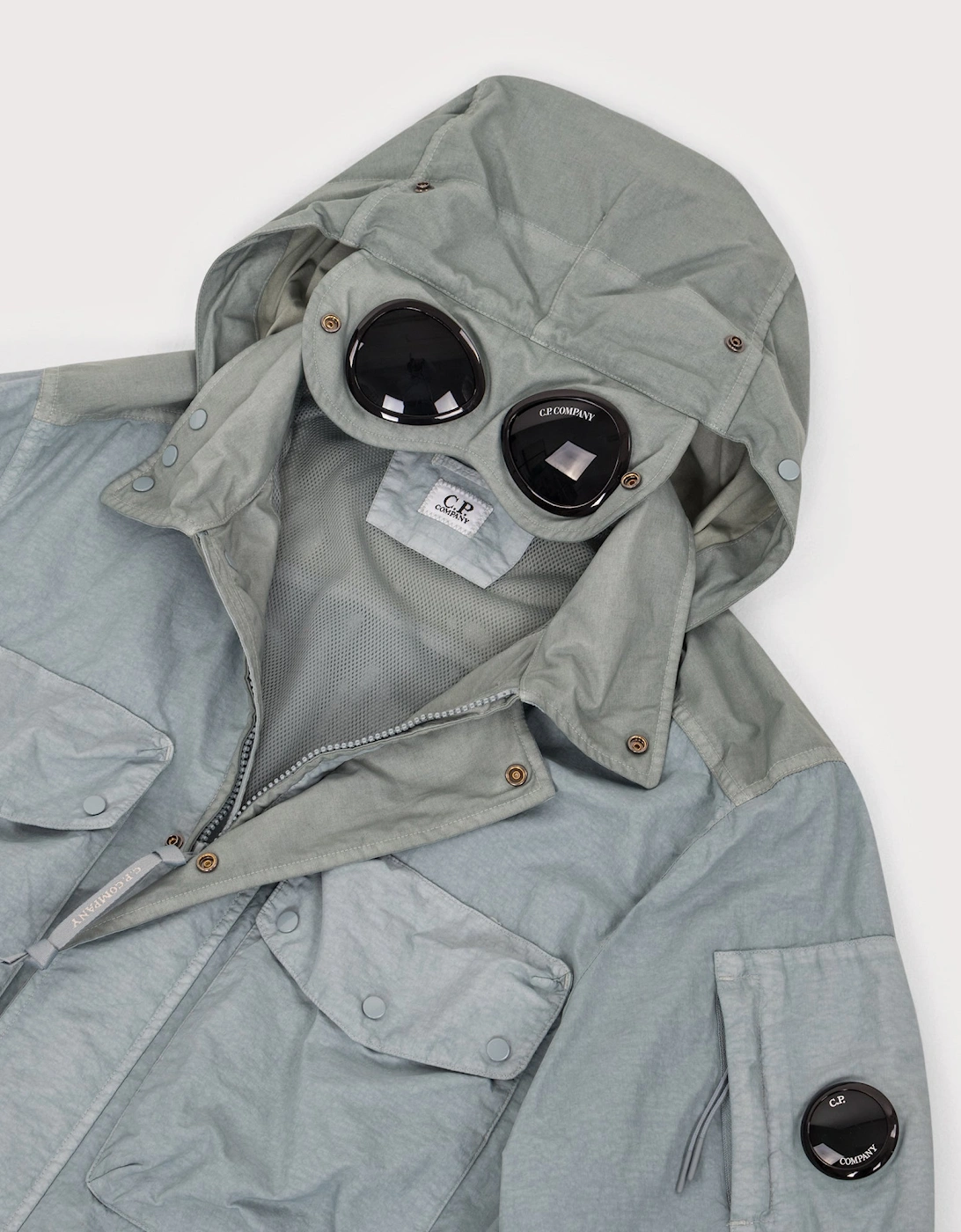 Flatt Nylon Mixed Goggle Overshirt