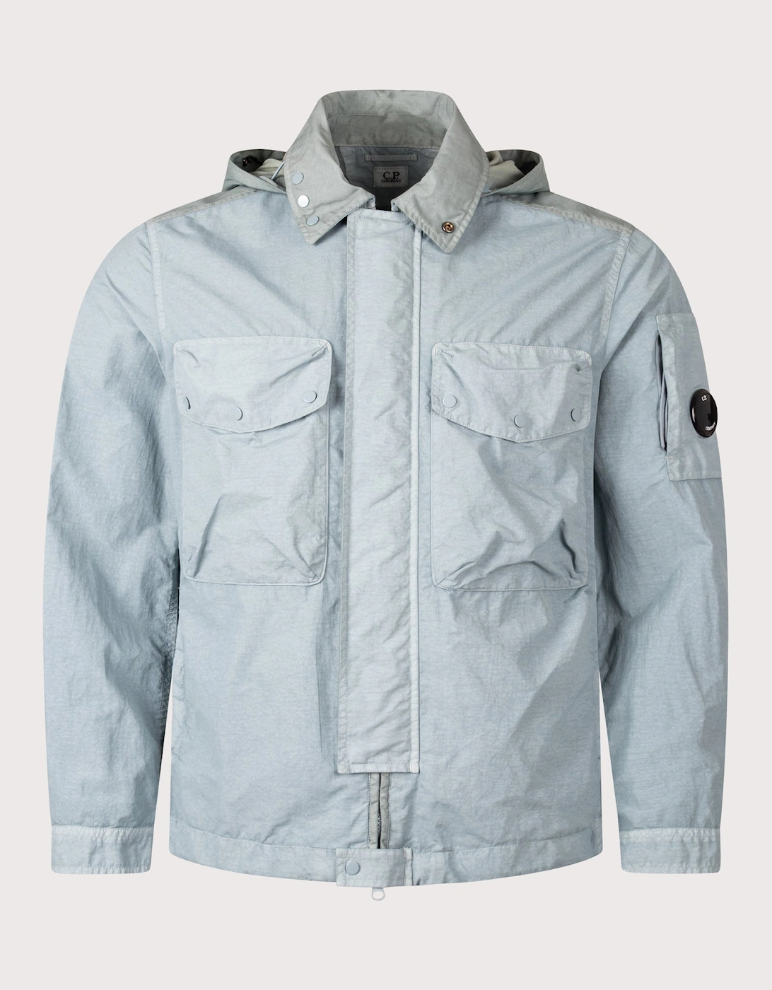 Flatt Nylon Mixed Goggle Overshirt