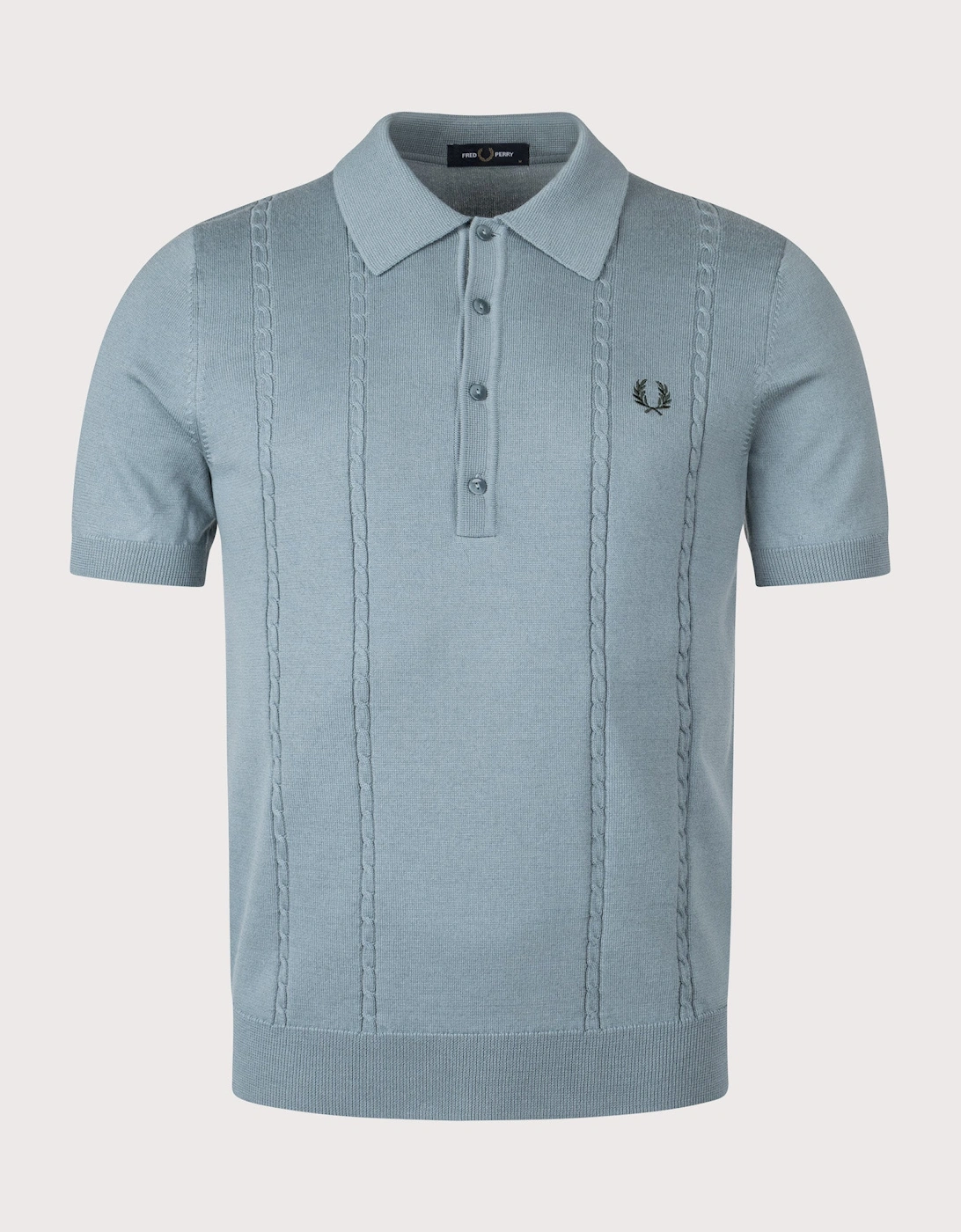 Cable Knitted Polo Shirt, 4 of 3