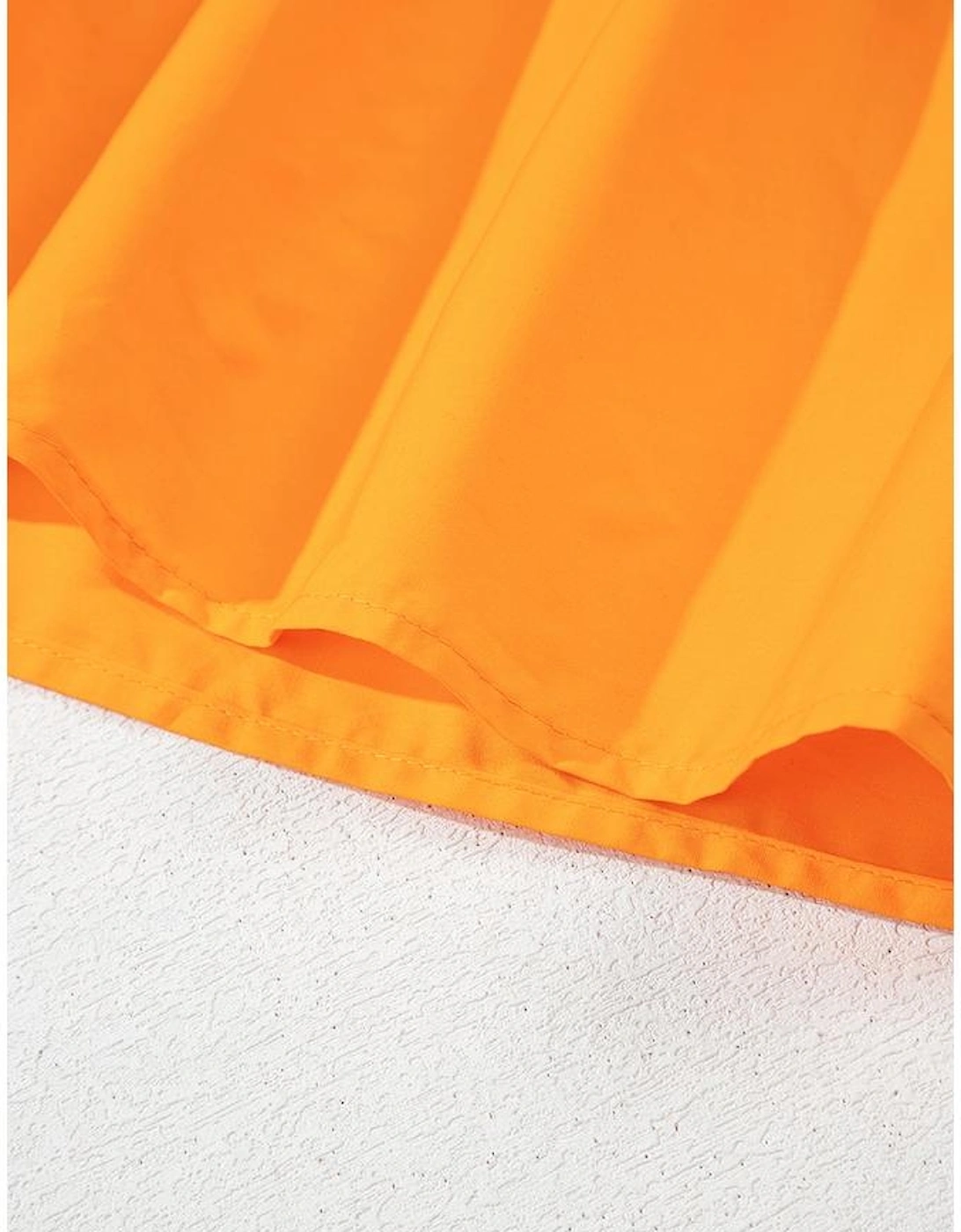 Multicolour Colorblock Self-tie Straps High Waist Flowy Maxi Dress with Pockets