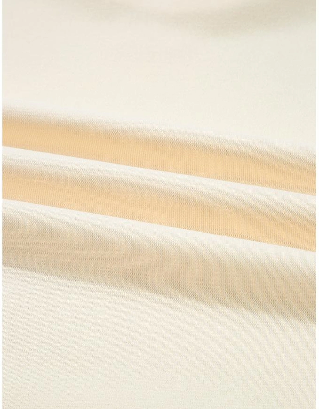 Beige Western Geo Pattern Patchwork Hoodie with Kangaroo Pocket