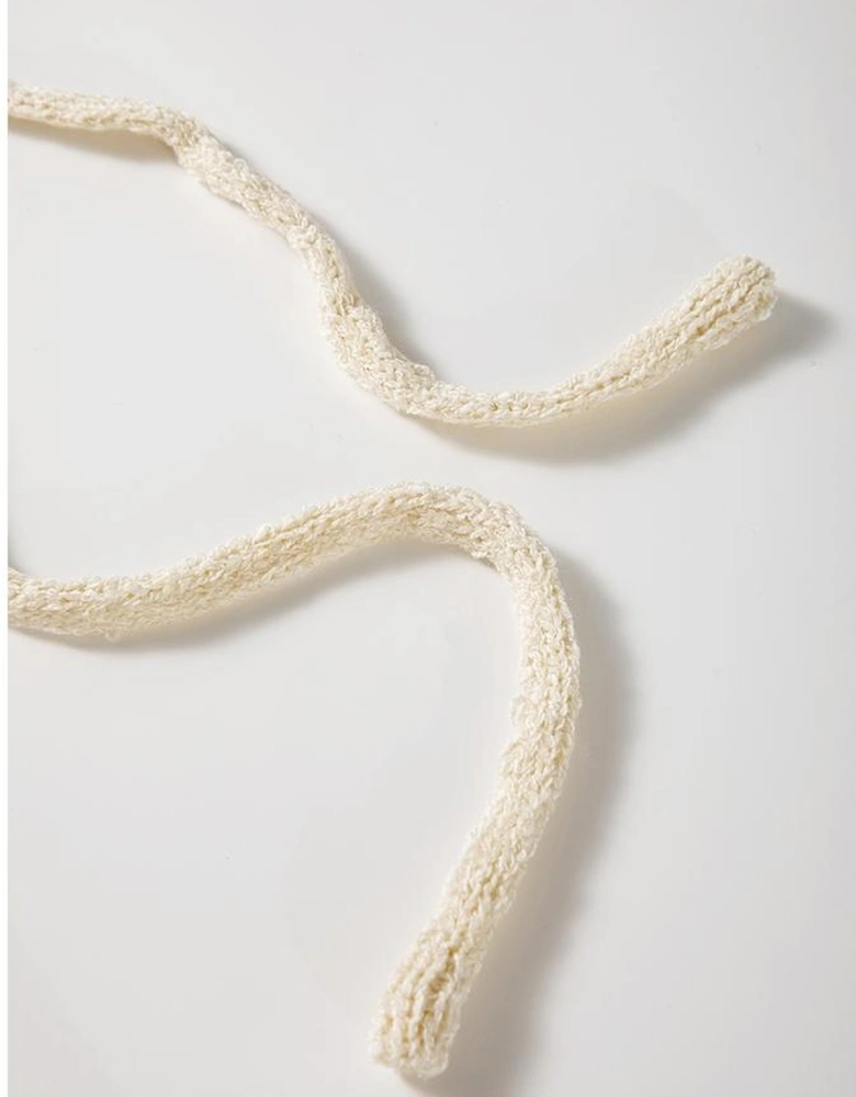 Jet Stream Hollow-out Kangaroo Pocket V Neck Hooded Sweater