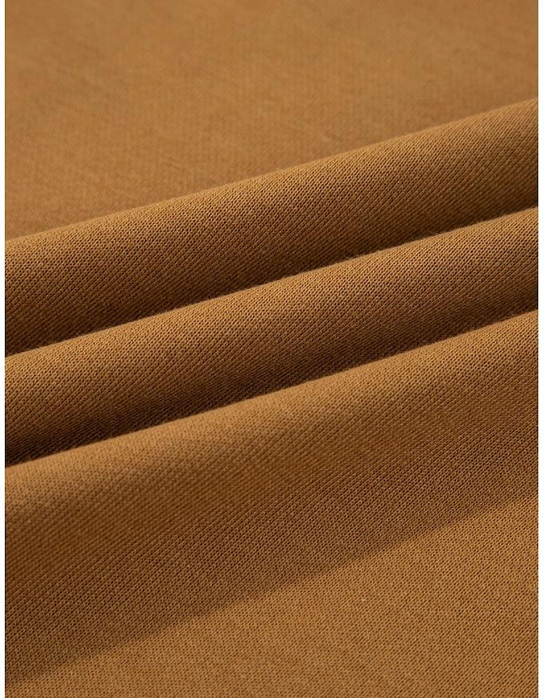 Multicolor Oversized Mixed Textured Split Neck High Low Patchwork Sweatshirt