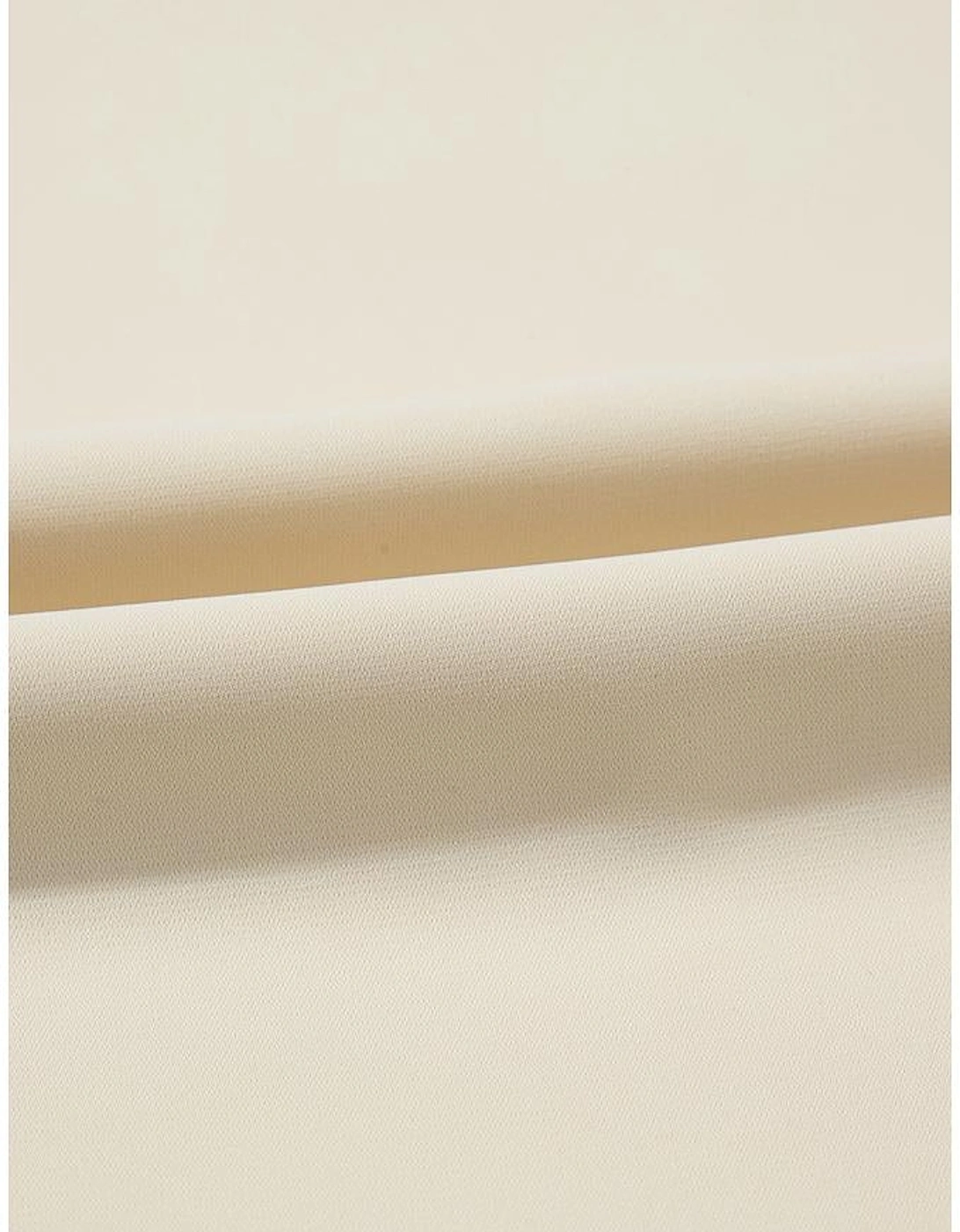 White Bow Knot Neckline Contrast Stripe Short Sleeve Blouse