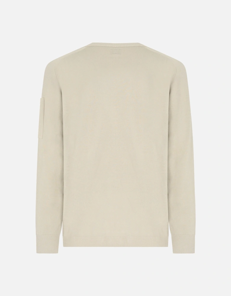 COTTON CREPE SWEATER