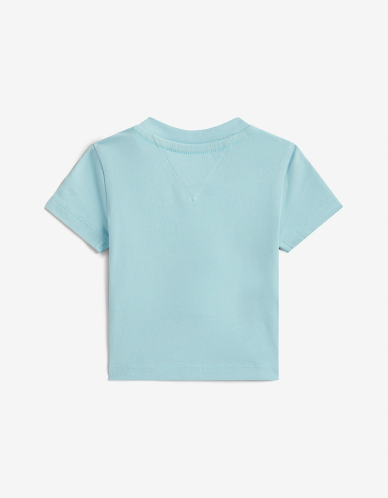 Baby Boys Monotype Logo T-Shirt in Blue