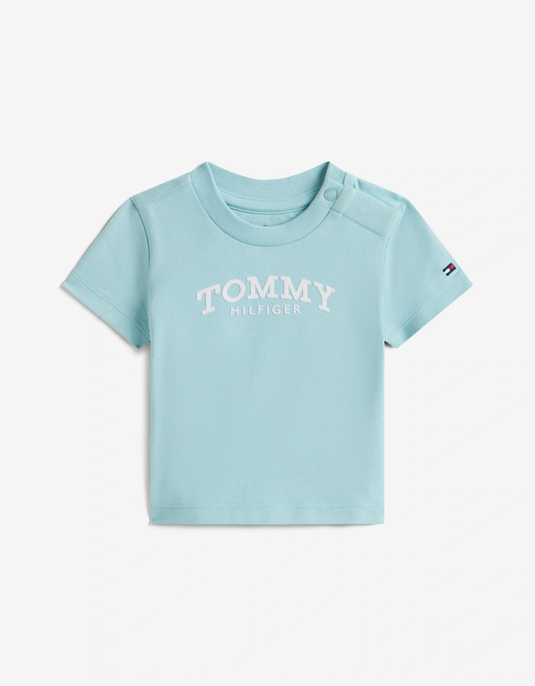 Baby Boys Monotype Logo T-Shirt in Blue, 5 of 4