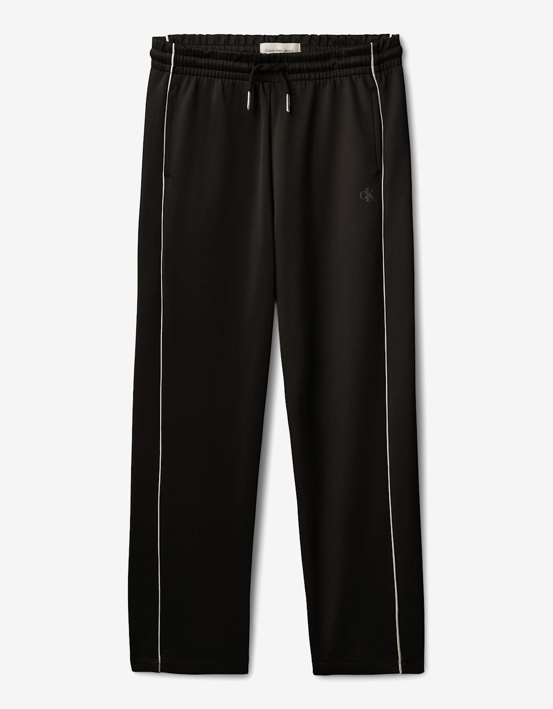 Boy's Calvin Klein Boys Piping Joggers in Black - Size: 6 years
