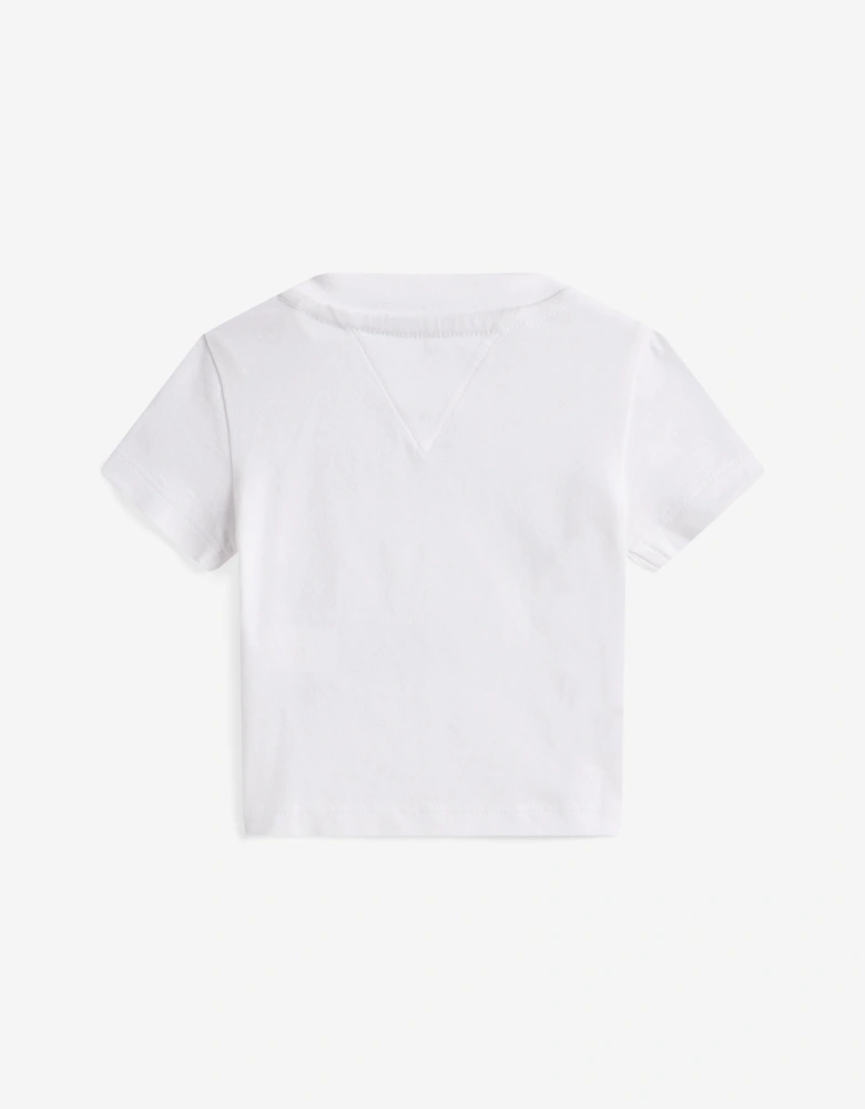 Baby Monotype Logo T-Shirt in White